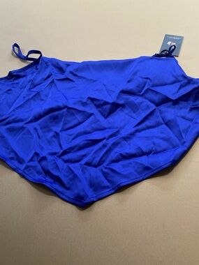 Sincerely Jules Cobalt Blue Satin Camisole